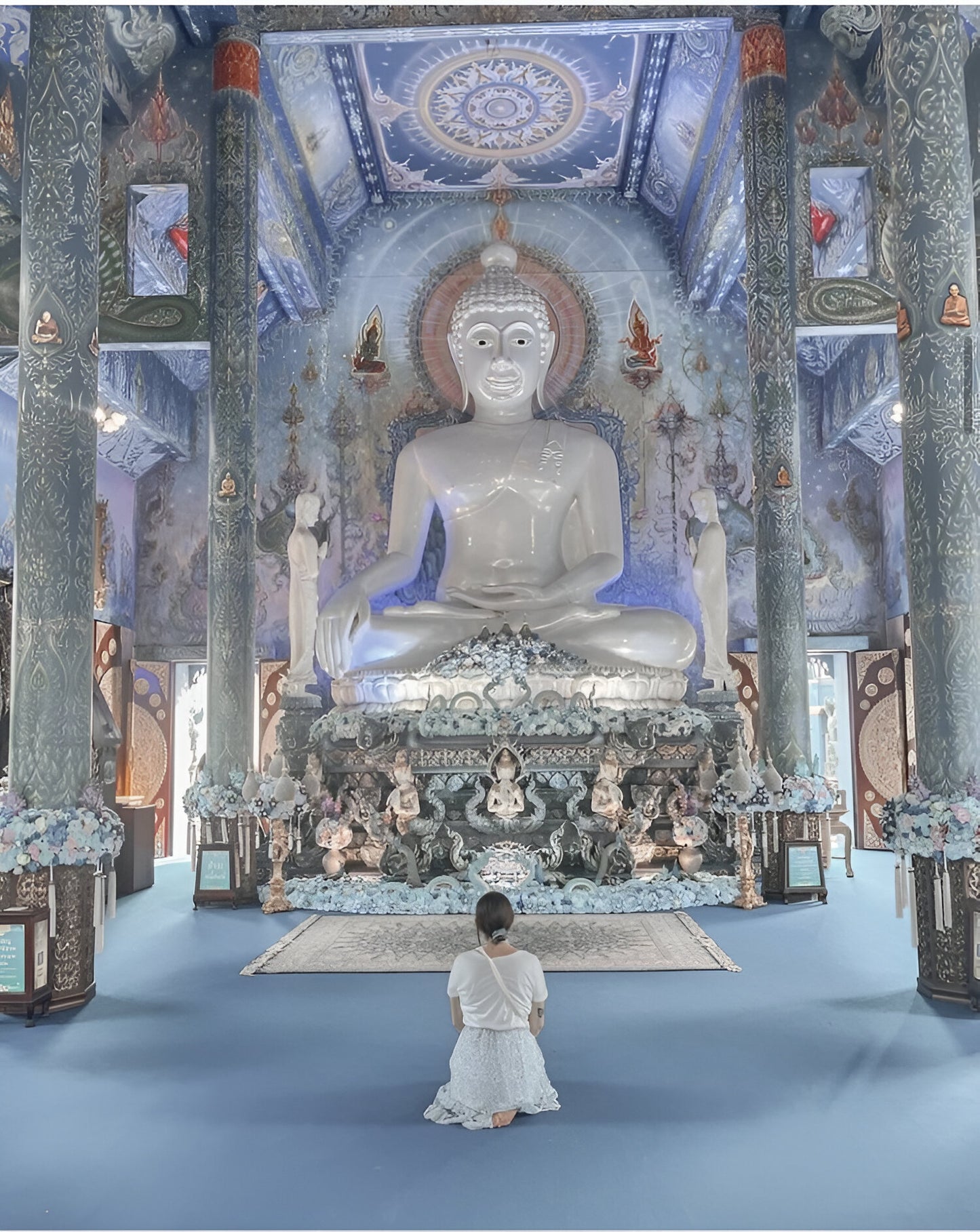 So Blue Temple